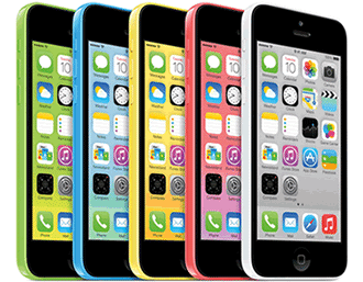 Apple iPhone 5c en plusieurs couleurs